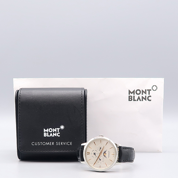 Montblanc(������) 7307/110715 ���̽��ͽ�ƣ �츮Ƽ�� ������� �������� 39mm �����ƽ ������ �ð� [����������] �̹���6 - ���̺��� �߰���ǰ