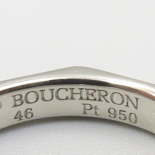 BOUCHERON(�ν���) JAL00014 PT950 �÷�Ƽ�� FACETTE �ļ� ���� ��� ���� [��ź�Ե���] �̹���6 - ���̺��� �߰���ǰ