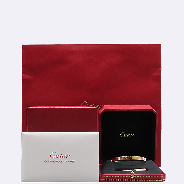Cartier(��쿡) CRB6067419 18K ��ũ ��� LOVE(����) Ŭ���� ���� - 19ȣ [�ϻ�Ե���] �̹���4 - ���̺��� �߰���ǰ