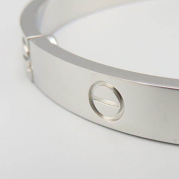 Cartier(��쿡) CRB6067619 18K ȭ��Ʈ ��� LOVE ���� Ŭ���� 6.1MM �극�̽��� ���� [��ź�Ե���] �̹���3 - ���̺��� �߰���ǰ