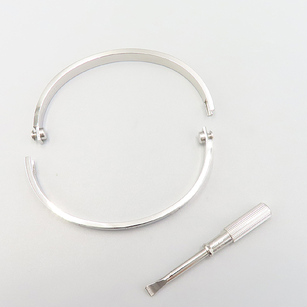 Cartier(��쿡) CRB6067619 18K ȭ��Ʈ ��� LOVE ���� Ŭ���� 6.1MM �극�̽��� ���� [��ź�Ե���] �̹���5 - ���̺��� �߰���ǰ