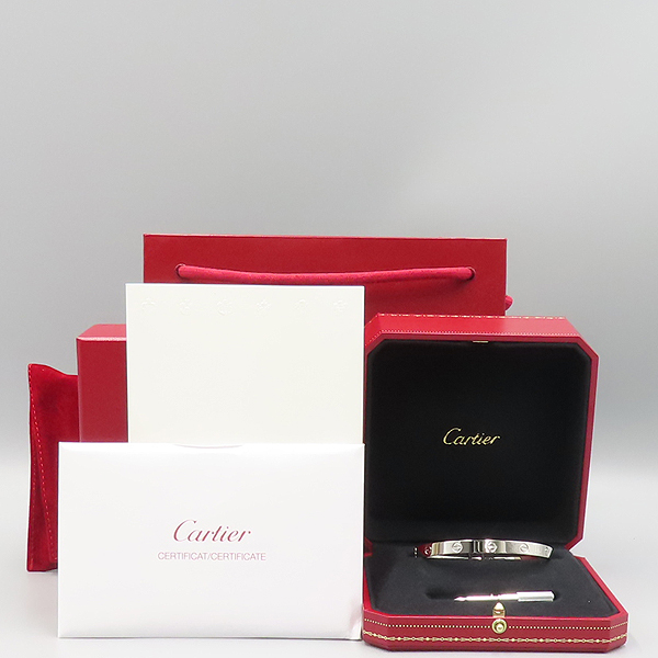 Cartier(��쿡) CRB6067619 18K ȭ��Ʈ ��� LOVE ���� Ŭ���� 6.1MM �극�̽��� ���� [��ź�Ե���] �̹���7 - ���̺��� �߰���ǰ