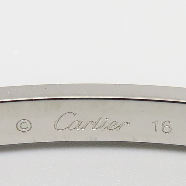 Cartier(��쿡) CRB6079216 18K ȭ��Ʈ ��� LOVE ���� ���� �극�̽��� ���� [��ź�Ե���] �̹���6 - ���̺��� �߰���ǰ
