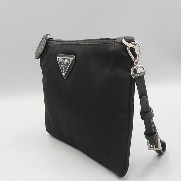 Prada(�����) 1NH545 ���� TESSUTO �׼��� ���Ϸ� ���� �ﰢ�ΰ� ��Ʈ�� �Ŀ�ġ Ŭ��ġ�� [��ź�Ե���] �̹���3 - ���̺��� �߰���ǰ