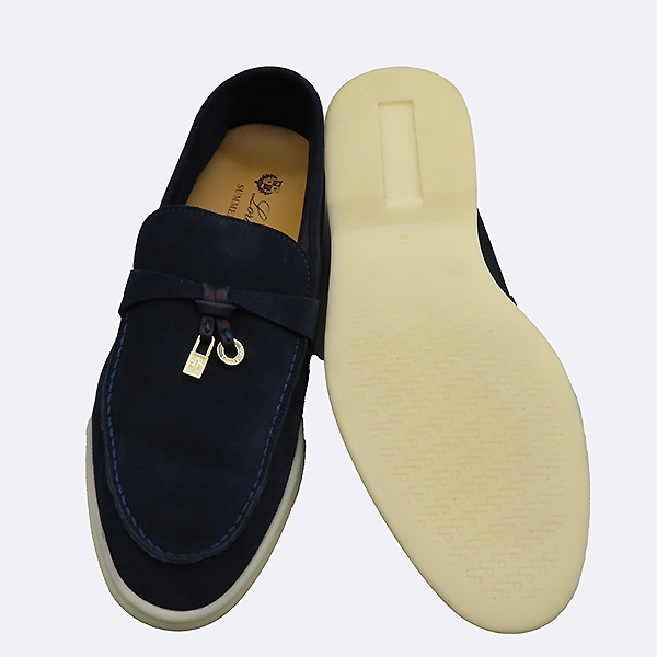 LORO PIANA(�η��ǾƳ�) FAE5444 ���̺� �����̵� ��� ���� ��ũ ���� - 235mm [�ϻ�Ե���] �̹���3 - ���̺��� �߰���ǰ