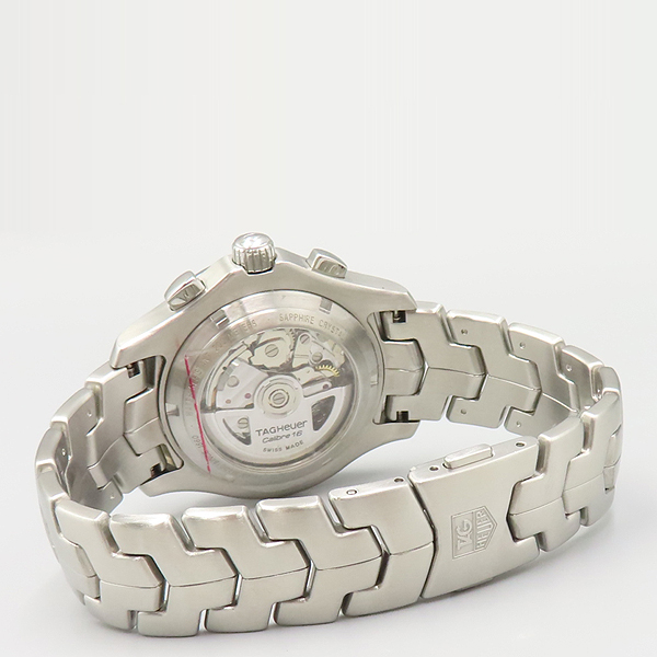 Tag Heuer(�±�ȣ�̾�) CJF211B LINK ��ũ Į���� 16 ũ�γ�׷��� 42MM �����ƽ ��ƿ ���� �ð� [��ź�Ե���] �̹���4 - ���̺��� �߰���ǰ