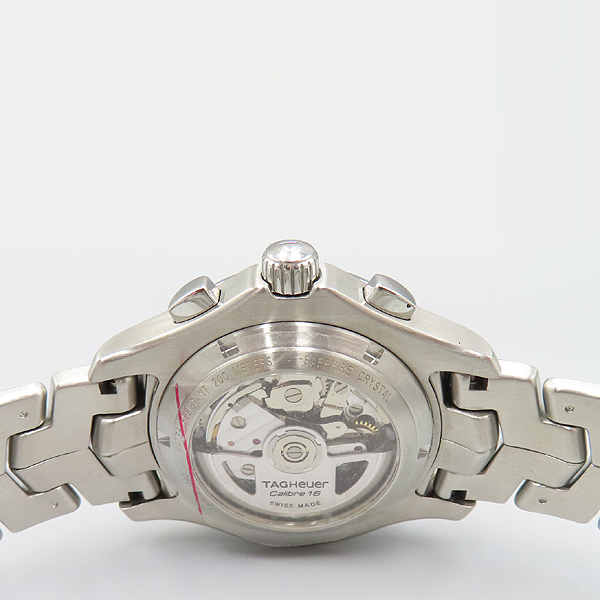 Tag Heuer(�±�ȣ�̾�) CJF211B LINK ��ũ Į���� 16 ũ�γ�׷��� 42MM �����ƽ ��ƿ ���� �ð� [��ź�Ե���] �̹���6 - ���̺��� �߰���ǰ