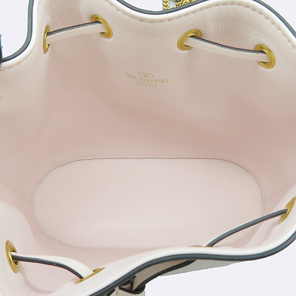 VALENTINO(�߷�Ƽ��) 4W0P0T83HPF ����ũ �÷� ���� ���� V�ΰ� �ñ״�ó ü�� ��Ŷ ũ�ν��� [�ϻ�Ե���] �̹���7 - ���̺��� �߰���ǰ