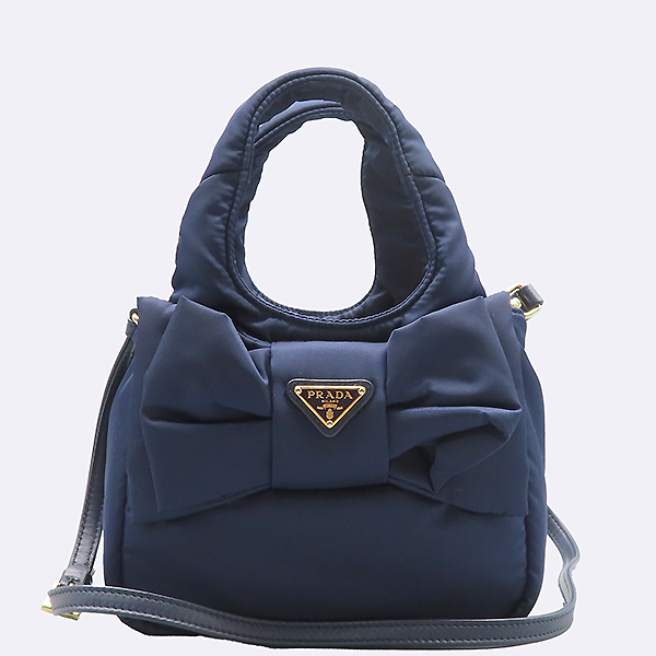 Prada(�����) 1BA359 ���̺� �����Ϸ� �е� ����Ʈ �̴� ��Ʈ�� + ��� ��Ʈ�� [�ϻ�Ե���] �̹���2 - ���̺��� �߰���ǰ