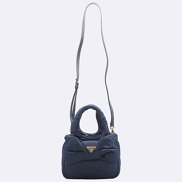 Prada(�����) 1BA359 ���̺� �����Ϸ� �е� ����Ʈ �̴� ��Ʈ�� + ��� ��Ʈ�� [�ϻ�Ե���] �̹���4 - ���̺��� �߰���ǰ