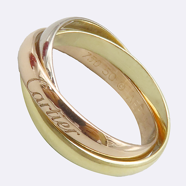Cartier(��쿡) B4086150 18K ��� ��� Ʈ����Ƽ ���� 2.5MM ���� - 10ȣ [�ϻ�Ե���]