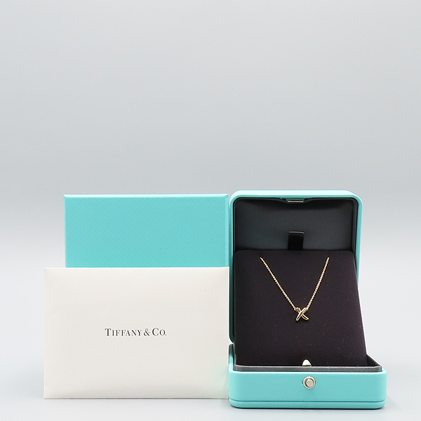Tiffany(Ƽ�Ĵ�) 60962278 18K ���� ��� �ȷθ� ��ī�� X ���� ���Ʈ ����� [�ϳ��̻���] �̹���4 - ���̺��� �߰���ǰ