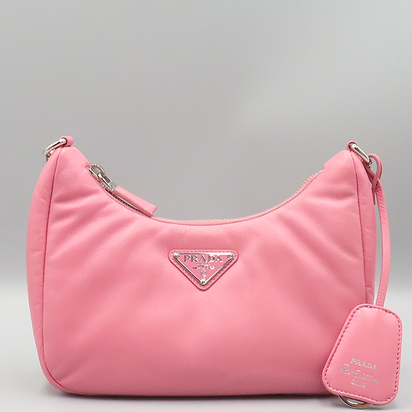 Prada(�����) 1BH204 ��ũ �е� ���� ���� ������� 2005 Ʈ���̾ޱ� �ΰ� ��Ƽ ȣ�� ü�� ����� + ũ�ν� ��Ʈ�� 2WAY [��ź�Ե���] �̹���2 - ���̺��� �߰���ǰ