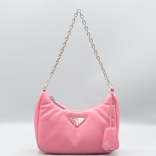 Prada(�����) 1BH204 ��ũ �е� ���� ���� ������� 2005 Ʈ���̾ޱ� �ΰ� ��Ƽ ȣ�� ü�� ����� + ũ�ν� ��Ʈ�� 2WAY [��ź�Ե���] �̹���3 - ���̺��� �߰���ǰ