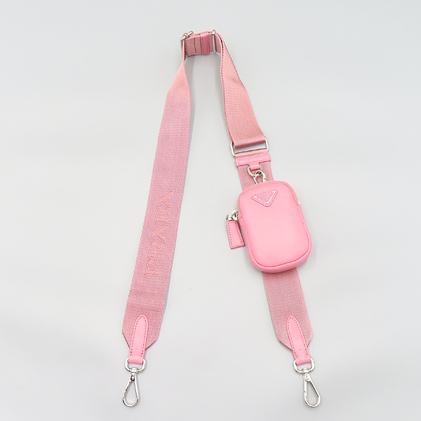 Prada(�����) 1BH204 ��ũ �е� ���� ���� ������� 2005 Ʈ���̾ޱ� �ΰ� ��Ƽ ȣ�� ü�� ����� + ũ�ν� ��Ʈ�� 2WAY [��ź�Ե���] �̹���5 - ���̺��� �߰���ǰ