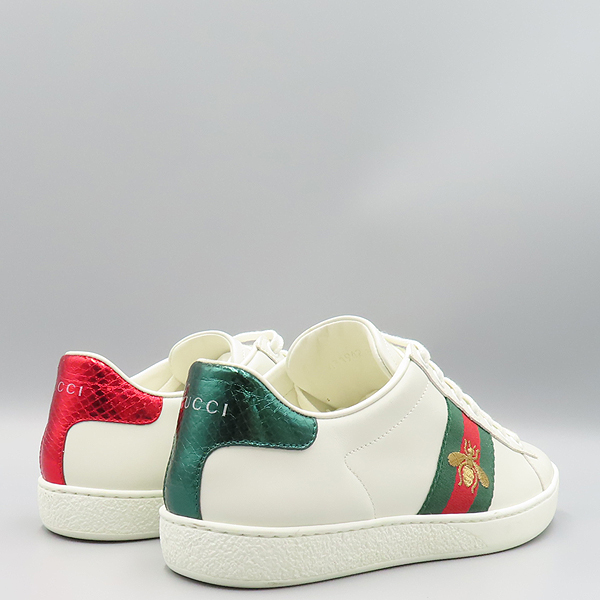 Gucci(����) 431942 ȭ��Ʈ ���� ACE ���̽� WEB �� �Ｑ �ܹ�(BEE) ��� �ڼ� Ŭ���� �ο�ž ���� ����Ŀ�� [��ź�Ե���] �̹���5 - ���̺��� �߰���ǰ