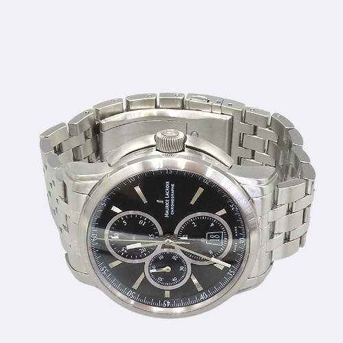 MAURICE LACROIX(�𸮽� ��ũ�ο�) PT6178/88 ũ�γ�׷��� 43MM �����ƽ ��ƿ ������ �ð� [û��������] �̹���2 - ���̺��� �߰���ǰ