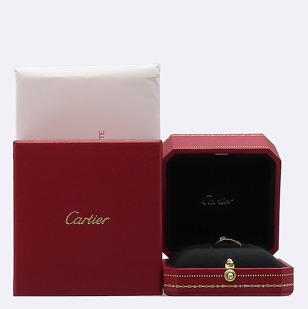 Cartier(��쿡) B4084656 AU750 18K ���ο� ��� LOVE RING ���긵 5.5MM ���� - 16ȣ [��������] �̹���4 - ���̺��� �߰���ǰ