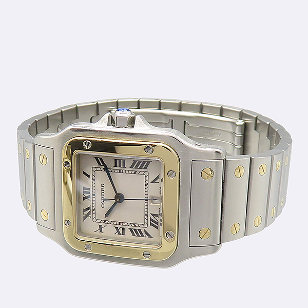 Cartier(��쿡) W20011C4 Santos ���佺 ���� LM������ ����Ʈ 18K �޺� ��ƿ ���� �ð� [��������] �̹���2 - ���̺��� �߰���ǰ