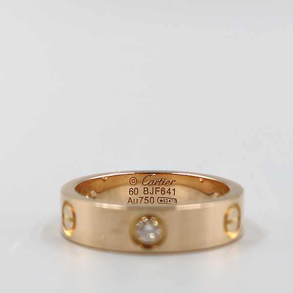 Cartier(��쿡) B4087560 18K ��ũ ��� 3����Ʈ ���̾� ���긵 5.5mm ���� - 20ȣ [�뱸��������] �̹���2 - ���̺��� �߰���ǰ