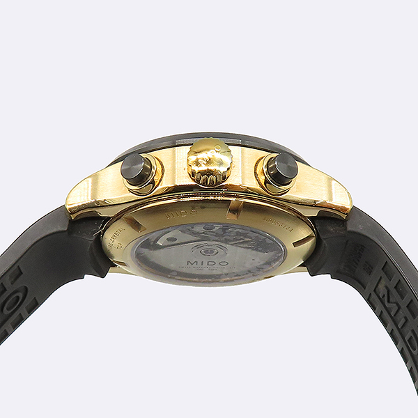 MIDO(�̵�) M005.614.37.057.09 ��Ƽ��Ʈ ũ�γ�׷��� ���� PVD ���� �޺�  44MM  ���� ��� ������ �ð� [�����] �̹���4 - ���̺��� �߰���ǰ
