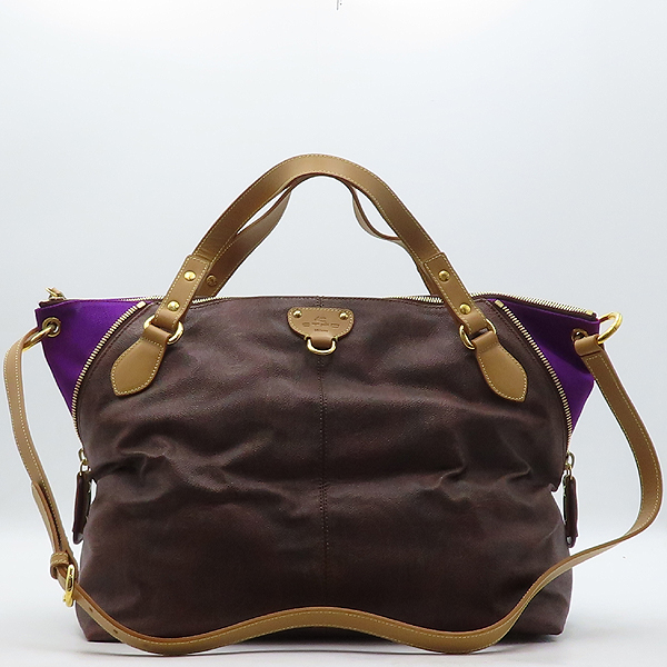 Etro(��Ʈ��) 1C584 ������ PVC �к긯 ȥ�� ��Ʈ�� + ��Ʈ�� 2WAY[�д�������] �̹���2 - ���̺��� �߰���ǰ