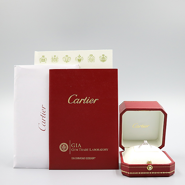 Cartier(��쿡) N4135948 PT950(�÷�Ƽ��) F�÷� 0.23ĳ�� 1����Ʈ ���̾� ���� - 8ȣ [�뱸��������] �̹���4 - ���̺��� �߰���ǰ