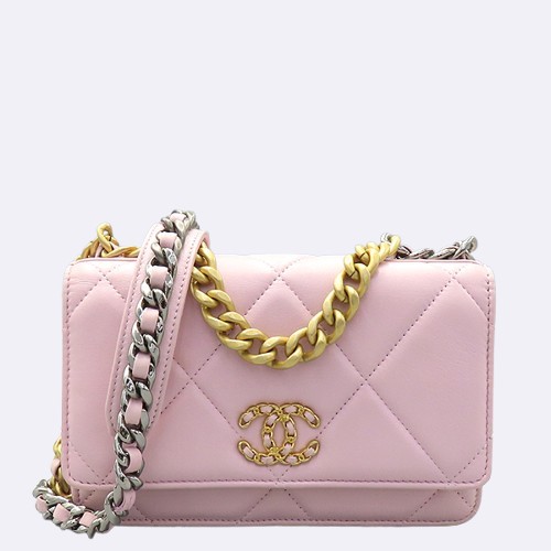 Chanel(����) AP0957 ��ũ �÷� ���� CHANEL 19 WOC �̴� ü�� ũ�ν��� [û��������] �̹���2 - ���̺��� �߰���ǰ