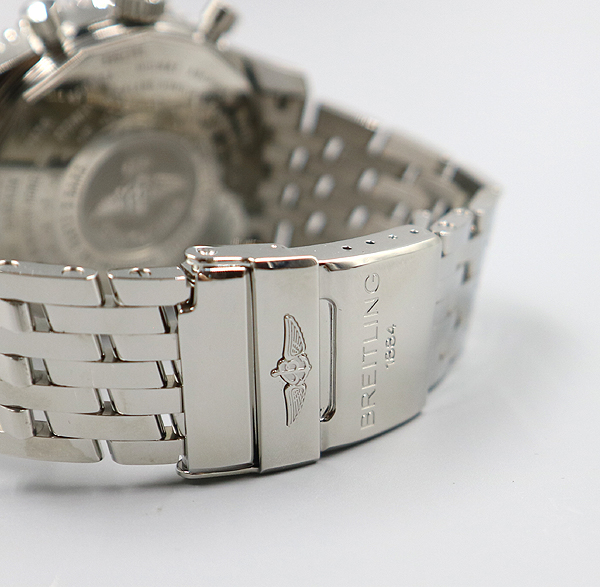 BREITLING(�����Ʋ��) A2432212 B726 NAVITIMER (�׺�Ÿ�̸�) WORLD (����) GMT 46MM �����ƽ ũ�γ�׷��� ��ƿ��� ������ �ð� [�뱸��������] �̹���4 - ���̺��� �߰���ǰ