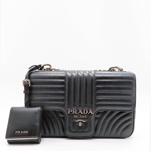 Prada(�����) 1BD108 ���� ����Ʈ ī�� ���� ���� �ΰ� ���̾�׷� �÷� ü�� �̵�� ����� [��õ��] �̹���2 - ���̺��� �߰���ǰ