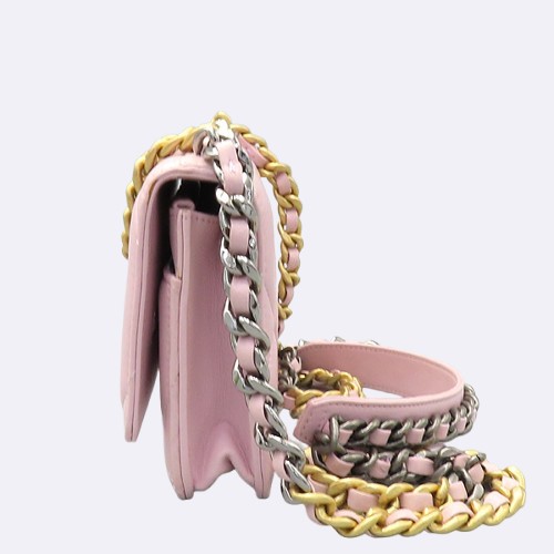 Chanel(����) AP0957 ��ũ �÷� ���� CHANEL 19 WOC �̴� ü�� ũ�ν��� [û��������] �̹���3 - ���̺��� �߰���ǰ