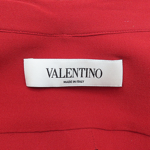 VALENTINO(�߷�Ƽ��) ���� �÷� ��ũ 100% ������ ����콺 - 38������ [��������] �̹���4 - ���̺��� �߰���ǰ