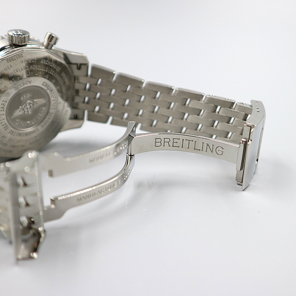 BREITLING(�����Ʋ��) A2432212 B726 NAVITIMER (�׺�Ÿ�̸�) WORLD (����) GMT 46MM �����ƽ ũ�γ�׷��� ��ƿ��� ������ �ð� [�뱸��������] �̹���5 - ���̺��� �߰���ǰ