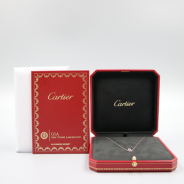 Cartier(��쿡) N7424181 18K(750) ȭ��Ʈ��� 0.41CT ĳ�� E�÷� 1����Ʈ ���̾� ����� [�뱸��������] �̹���4 - ���̺��� �߰���ǰ