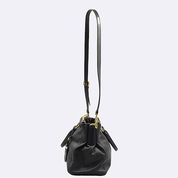 Prada(�����) BN2324 VITELLO SHINE(���ڷ� ����) ���� ����Ʈ ī�� ���� ���� �ΰ� ��� ��Ʈ�� + �����Ʈ�� 2WAY [��������] �̹���3 - ���̺��� �߰���ǰ