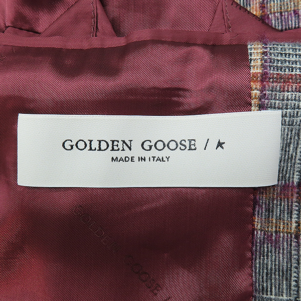 GOLDEN GOOSE(��籸��) GMP00929 üũ ���� �� ȥ�� ������ ���� - 44������ [��������] �̹���4 - ���̺��� �߰���ǰ