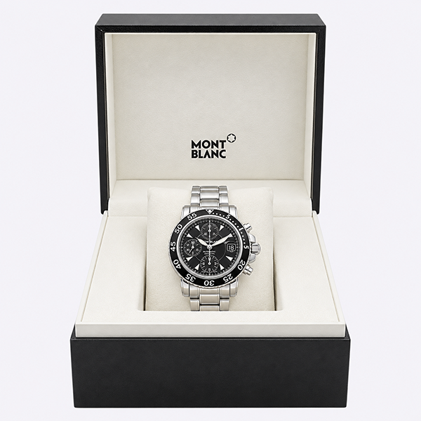 Montblanc(������) 29300 SPORT CHRONOGRAPH(������ ũ�γ�׷���) �����ƽ ��ƿ ������ �ð� [�λ꼾�Һ���] �̹���5 - ���̺��� �߰���ǰ