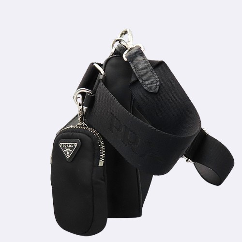 Prada(�����) 1BH204 ������� 2005 �����Ϸ� �� ���ǾƳ� ü�� ����� + ũ�ν� ��Ʈ�� 2WAY [û��������] �̹���3 - ���̺��� �߰���ǰ