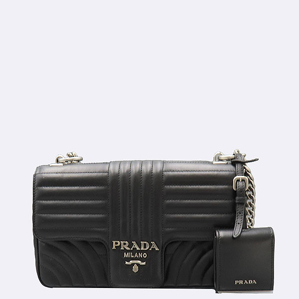 Prada(�����) 1BD108 ���� ����Ʈ ī�� ���� ���� �ΰ� ���̾�׷� �÷� �̵�� ü�� ����� [���ε�������] �̹���2 - ���̺��� �߰���ǰ