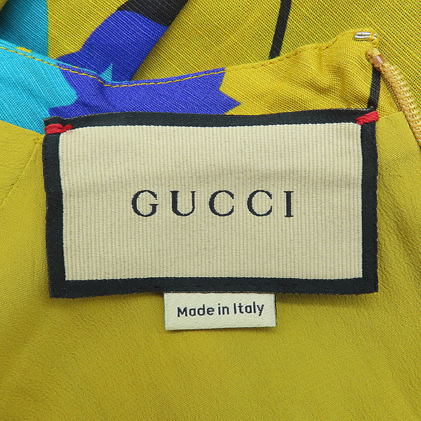 Gucci(����) 652088 ���ο� �÷� ƫ�� ����Ʈ ��ư ���� �巹�� - 36������ [��������] �̹���5 - ���̺��� �߰���ǰ