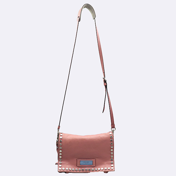 Prada(�����) 1BD082 ��ũ �÷� GLACE CALF ���͵� ��Ƽ�� ũ�ν��� [�����] �̹���4 - ���̺��� �߰���ǰ