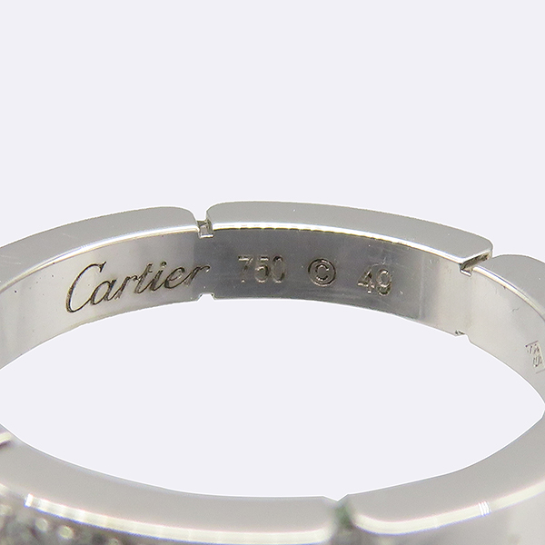 Cartier(��쿡) B4080449 18K ȭ��Ʈ ��� ���̿� �Ҵ� 4����Ʈ ���̾� ���� ���� - 9ȣ [��������] �̹���3 - ���̺��� �߰���ǰ