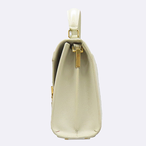 YSL(���ζ�) 623930 BLANC VINTAGE �÷� �׷��� �� ���� CASSANDRA MINI TOP ī���� �̴� ž �ڵ� ����ΰ� ��Ʈ�� + �����Ʈ�� 2WAY [��������] �̹���4 - ���̺��� �߰���ǰ