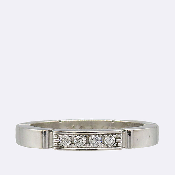 Cartier(��쿡) B4080449 18K ȭ��Ʈ ��� ���̿� �Ҵ� 4����Ʈ ���̾� ���� ���� - 9ȣ [��������] �̹���2 - ���̺��� �߰���ǰ
