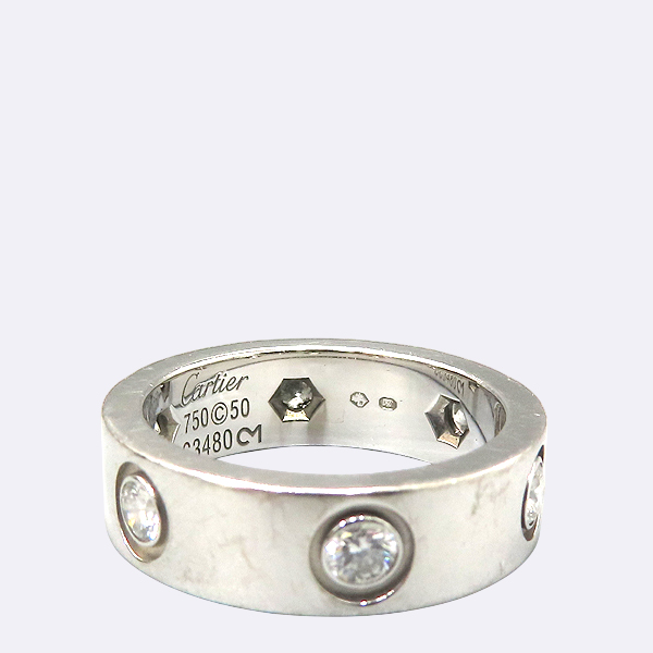Cartier(��쿡) B4026049 18K ȭ��Ʈ��� 6P ���̾� ���긵 ���� - 10ȣ [��������] �̹���3 - ���̺��� �߰���ǰ