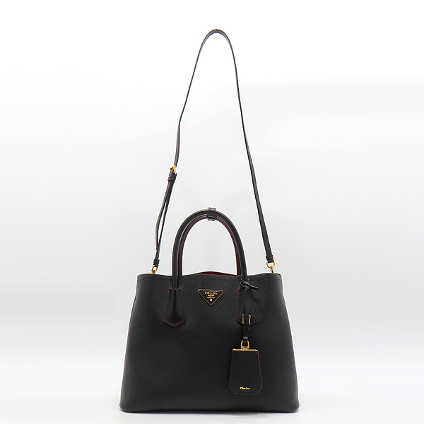 Prada(�����) BN2775 SAFFIANO(���ǾƳ�) ���� ���� �κ��� ����Ż �ﰢ�ΰ� ��Ʈ�� + �����Ʈ�� 2WAY [��õ��] �̹���4 - ���̺��� �߰���ǰ