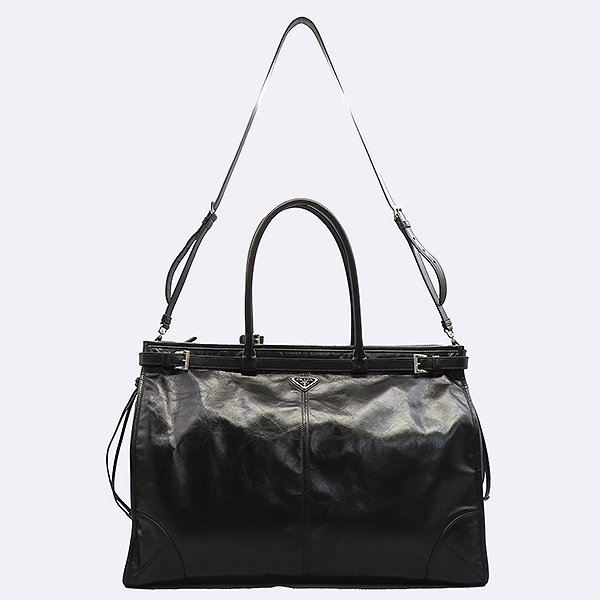 Prada(�����) 2VG128 ���� �ﰢ �ΰ� ���� ����Ʈ ���� ��Ʈ�� + �����Ʈ�� 2WAY [��������] �̹���4 - ���̺��� �߰���ǰ