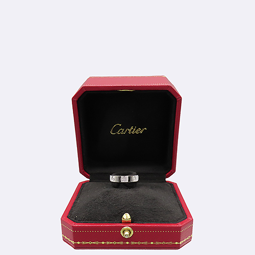 Cartier(��쿡) B4050550 18K ȭ��Ʈ ��� 1����Ʈ ���̾� �̴� ���긵 4mm ���� - 10ȣ [��������] �̹���4 - ���̺��� �߰���ǰ