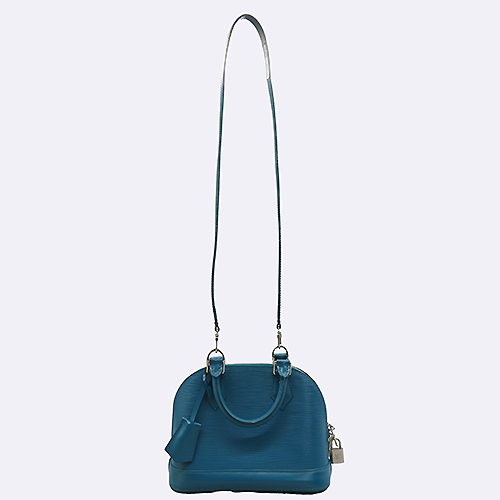 Louis Vuitton(���̺���) M40853 ALMA BB EPI CYAN ���� �Ľ��ڱ׸� �˸� BB ��Ʈ�� + �����Ʈ�� 2WAY [��������] �̹���4 - ���̺��� �߰���ǰ