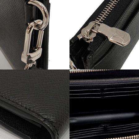 Louis Vuitton(루이비통) M69409 블랙 타이가 레더 지피 드라곤느 장지갑 + 스트랩 ((광주롯데점)) Louis Vuitton(루이비통) M69409 블랙 타이가 레더 지피 드라곤느 장지갑 + 스트랩 ((광주롯데점))